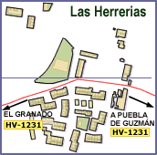 Plano Urbano de Las Herrerias